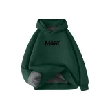 [Thickened и с флисовой подкладкой] Лесной зеленый (MF Mark Кит Акула Центральный логотип)