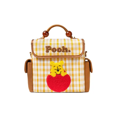 Disney Ткань Рюкзак Женские Желтый