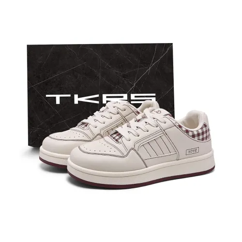 TKRS Легкие низкие кроссовки для скейтбординга мужские бежево-красные