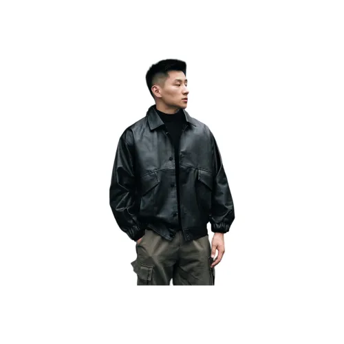 Pirkadat Черный Унисекс Кожаные куртки