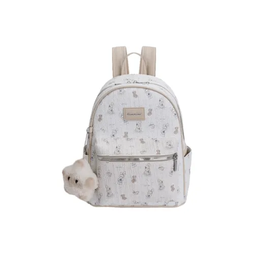 GATOER ПУ (полиуретан) Рюкзак Обычный Женский Молочно-чайный