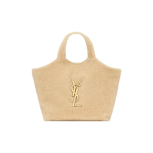 SAINT LAURENT Шерсть Сумка Экстра-большая Унисекс Естественный