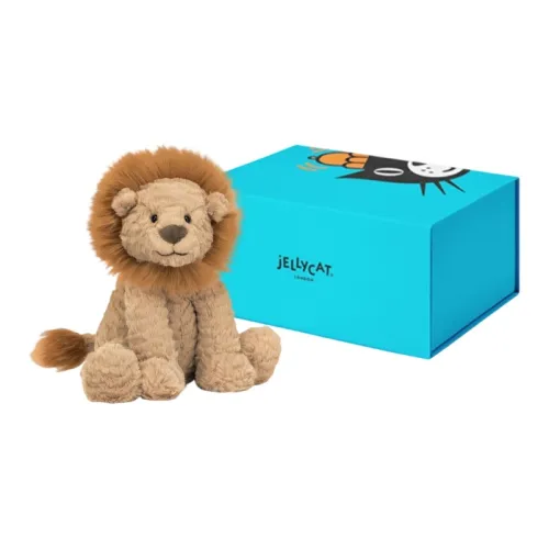 JELLYCAT Wave Hair Лев Куклы Плюшевая кукла 23 см Рекомендуемый рост в сидячей позе