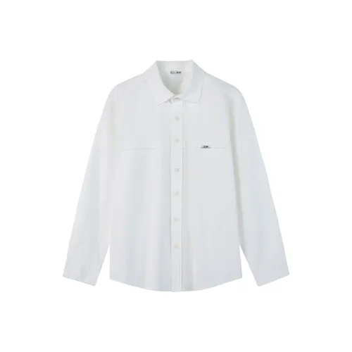 Izzue Белый Унисекс Рубашки