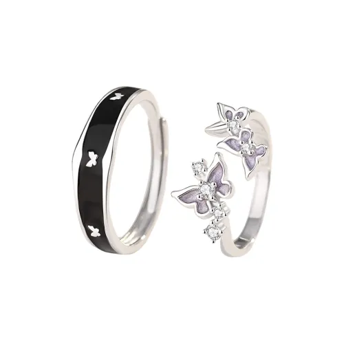 UAK Кольца из серебра 925 пробы Унисекс