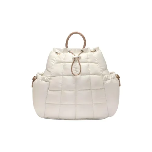 Nike Нейлон Рюкзак Мини Женский Экрю