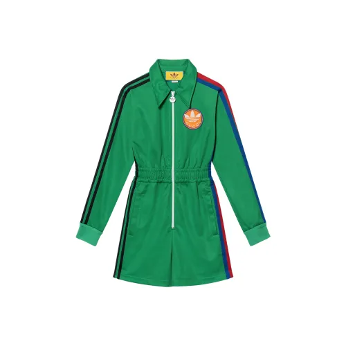 GUCCI X ADIDAS Collaboration Комбинезон Женский Зеленый