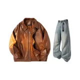 Коричневый + Синий