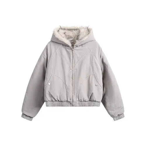 MOONCORE Хлопковый пуховик Пальто Женское