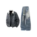 Чёрный + Деним Синий