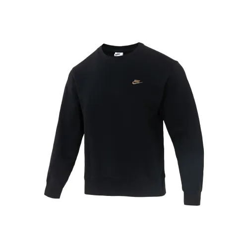 nike Мужские черные свитшоты