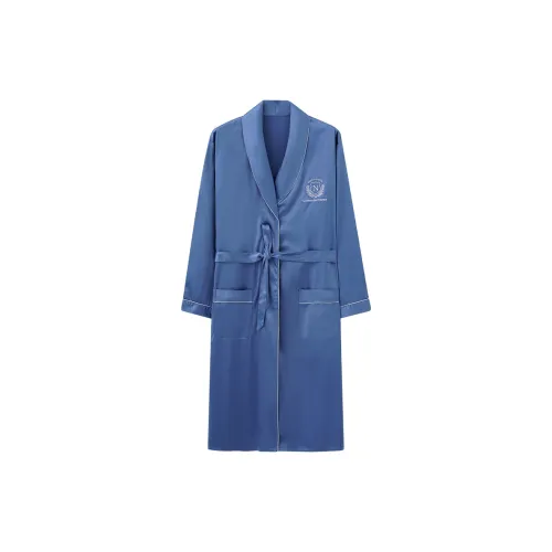 MADALLO Синий Мужской Банные халаты