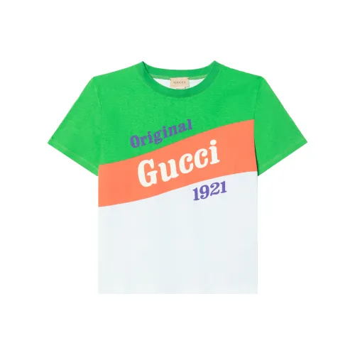 GUCCI Зеленые Детские Рубашки T