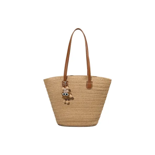 MILLIE'S Ткань Портативный Подмышечный Сумка на плечо Обычный Женский Хаки