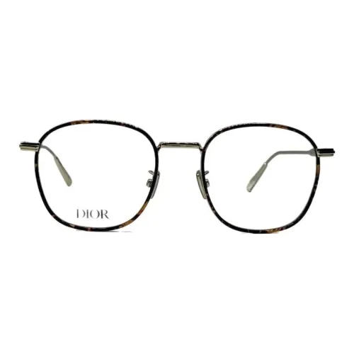 DIOR Металл Квадрат Оптические Очки Мужские Яркое Золото Гаванский