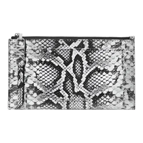 MICHAEL KORS Кошелек из кожи держатель для карт большой женский черный