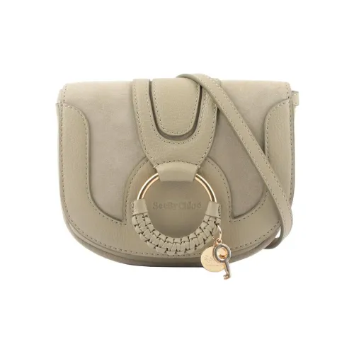 See By Chloe Замша Коровья кожа Сумка через плечо Сумка на плечо Женская Терракотовый Зеленый