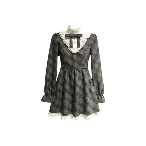 MA JOURNEE Длинное платье с длинными рукавами женское