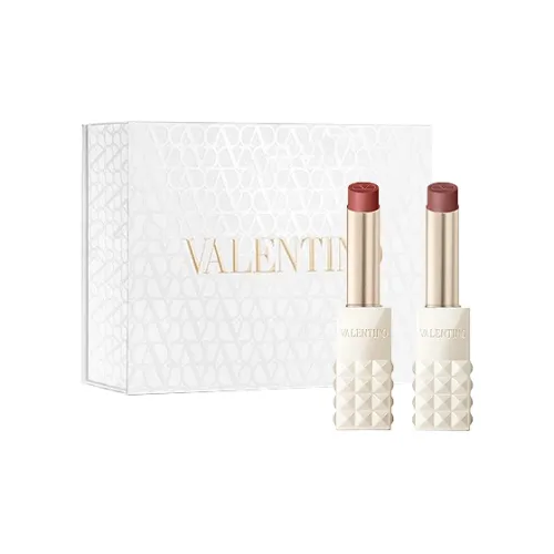 Valentino MID AUTUMN Pure White Лимитированная подарочная коробка Набор помад Мягкий матовый Легко смешивается с макияжем