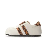 Леопард с принтом, бежевый, серый