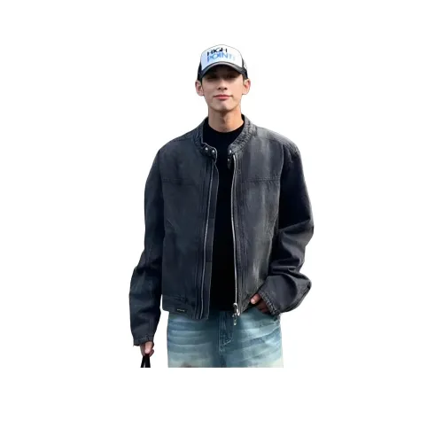 DEMAVIE Черный Серый Цвет Унисекс Куртки