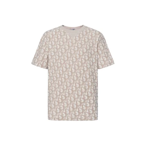 DIOR Бежевый Мужской T-Рубашки