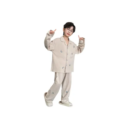 Rindu Комплект домашней одежды Осенний Светлый Абрикос для малышей