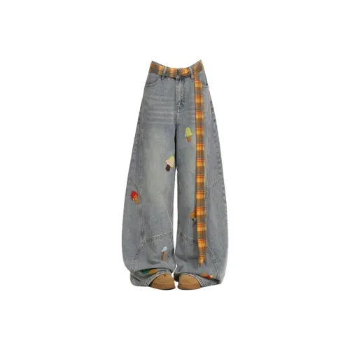 NRXX Blue Women's Jeans NRXX Синий Женские Джинсы