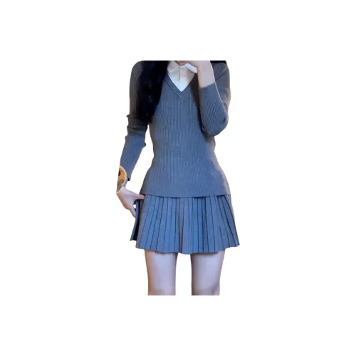 Mu Xiao Xin Женские Комплекты с Юбкой