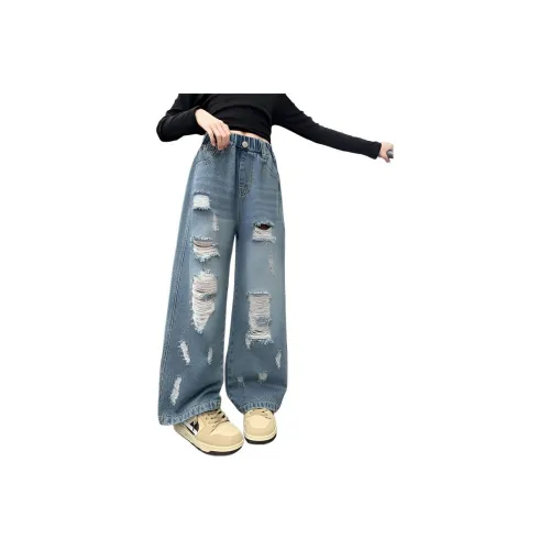 Yunpo Изображение Цвет Школьный возраст Джинсы