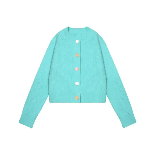 KKX Светло-синий Женский Трикотаж