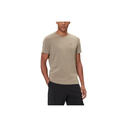 NAPAPIJRI Earth Желтый Мужская T-Рубашка