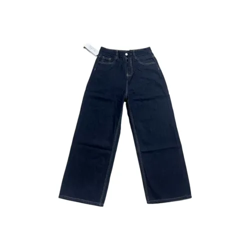 CAT'S PAW Синий Унисекс Джинсы