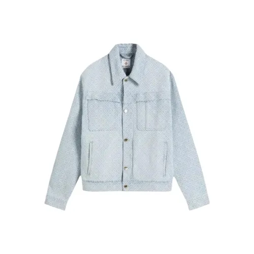 CASABLANCA Синий Мужской Джинсовые Куртки