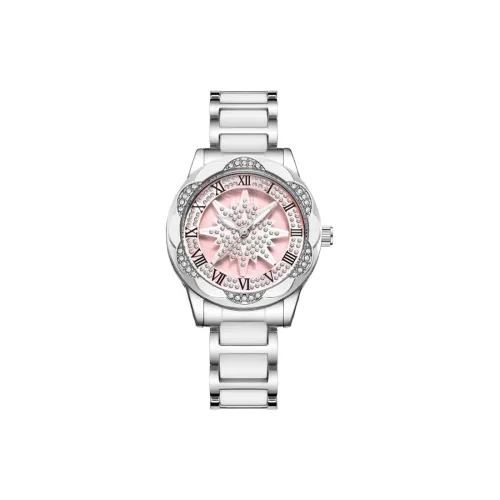 BAOGELA Кварцевый механизм сплав ремешок женские часы многоцветный циферблат