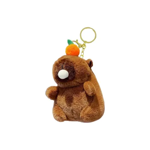 XIWANTONG Плюшевая подвеска Capybara с пузырями размер 15 см рекомендуемая высота