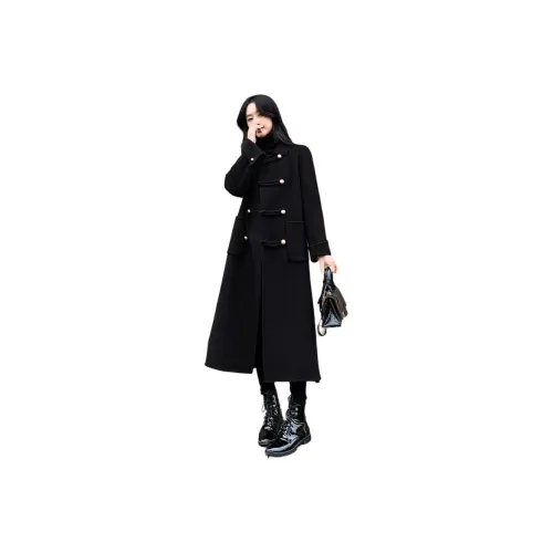 XIANSINIAO Черное Женское Пальто