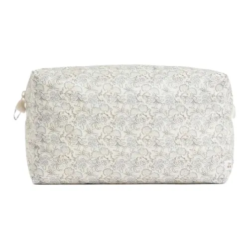 Bonpoint Хлопок Путешествие Хранение Сумка Детская Светло-Синяя Серый