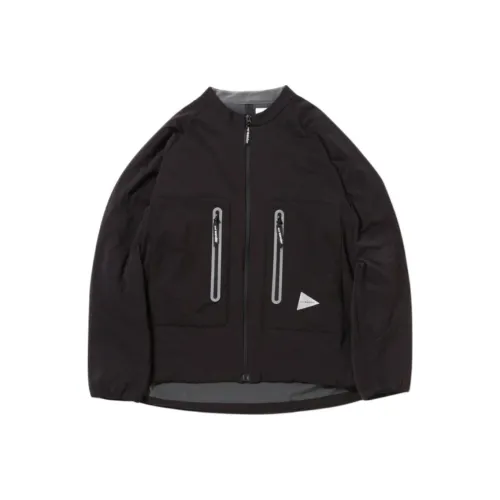 And Wander FW25 ALPHA AIR Без воротника Куртка Куртки Пальто Унисекс