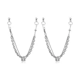 Тонкая подвеска в форме звезды, цепь для брюк (1 пара)