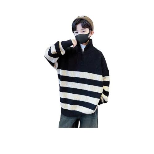 EASTERN CAMEL Черный Белый Детские Свитера