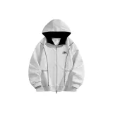 Белый, серый, вереск, съемный бренд, брошь