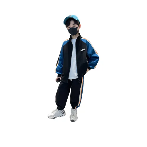 ZHIO Черный Kids Повседневная Спортивная Одежда