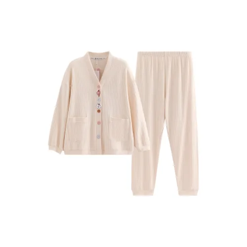 FENTENG Brown Bear Pajama Set Women's