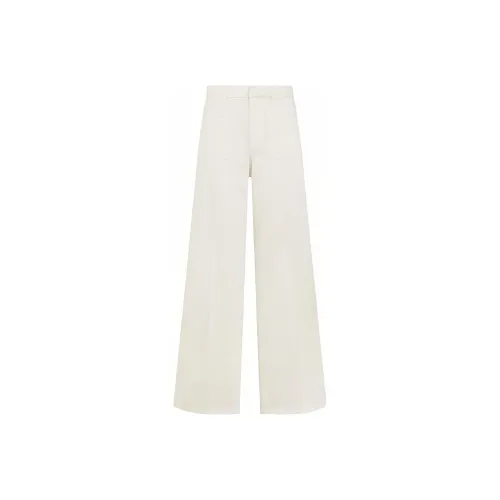 DIOR Белые Женские Повседневные Штаны