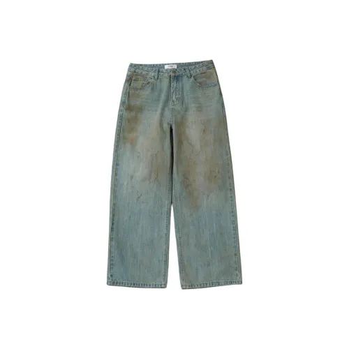 Profound Dirty Wash Blue Men's Jeans Профунд Дирти Вэш Синий Мужские Джинсы