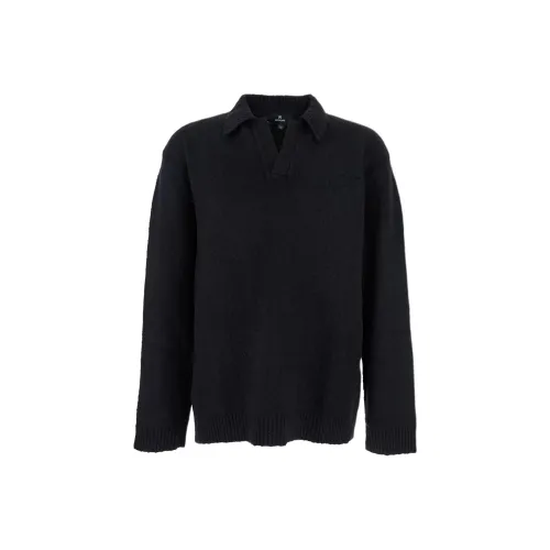 REPRESENT Мужская черная поло