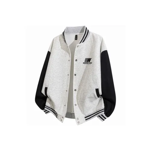 WARNING LIGHT Бейсбольная куртка Унисекс