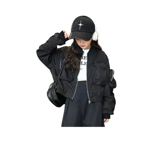 YUNPO Черные школьные куртки