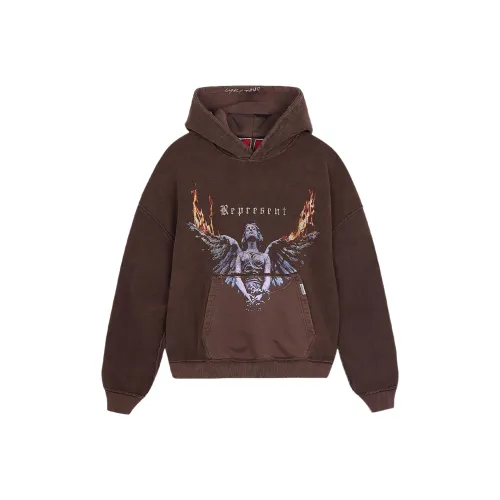 REPRESENT Коричневый Мужской Свитшот